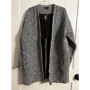 COC Clothing Obsessed Company Tweed Jacket Black White 2X Academia Office